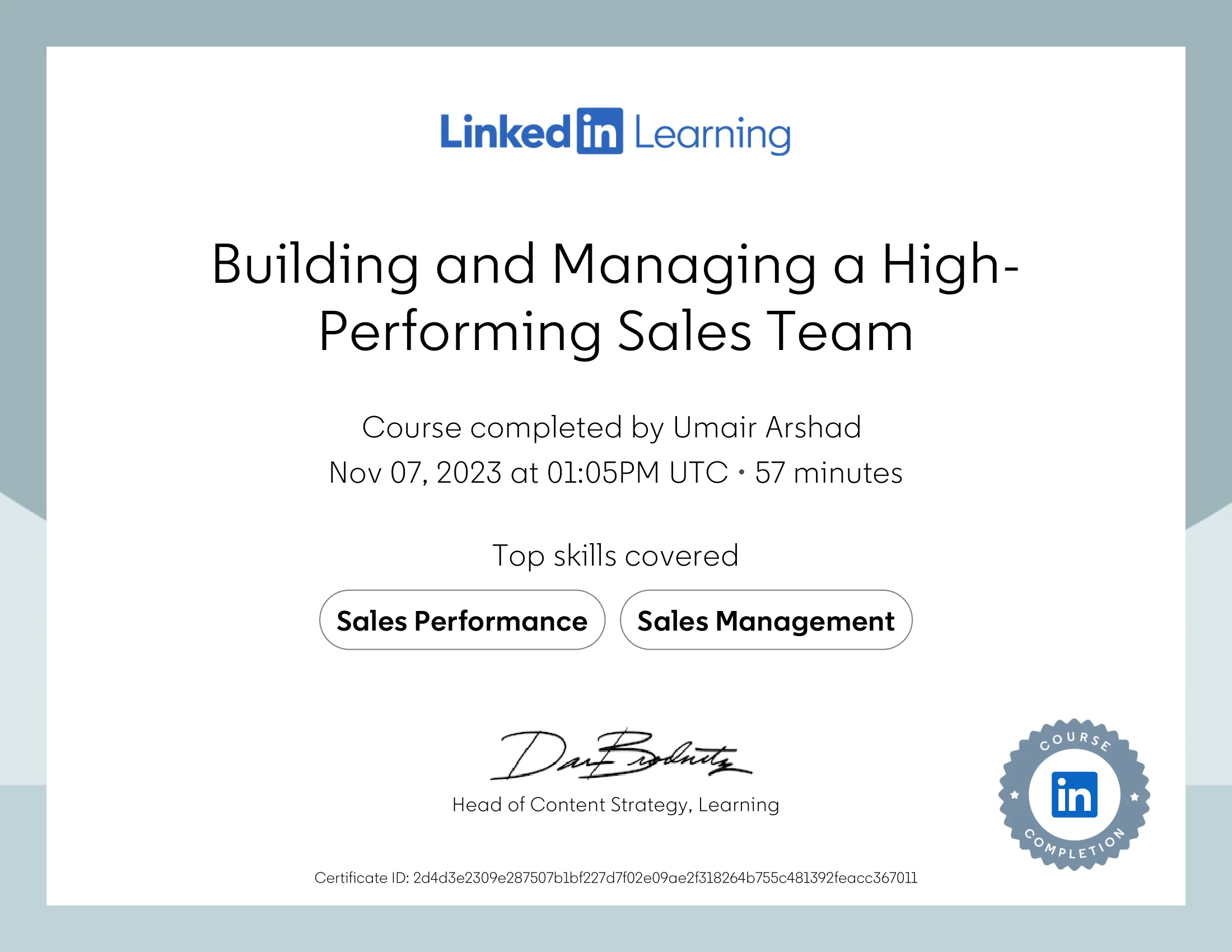 Certificate Of Completion_Building-and-Managing-a-High Performing-Sales-Team
