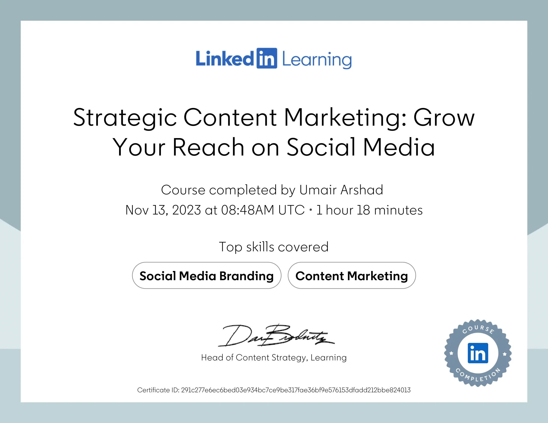 CertificateOfCompletion_Strategic-Content-Marketing-Grow-Your-Reach-on-Social-Media-1
